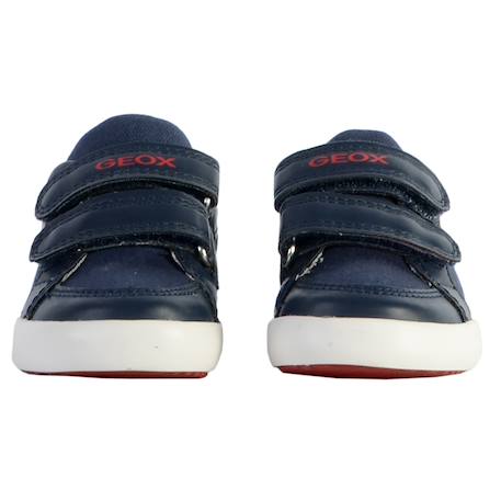 Baskets basses  à lacets Marine rouge 5 - vertbaudet enfant 