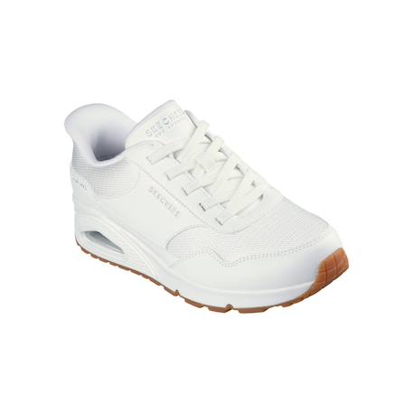 Baskets basses à lacets Blanc 3 - vertbaudet enfant 