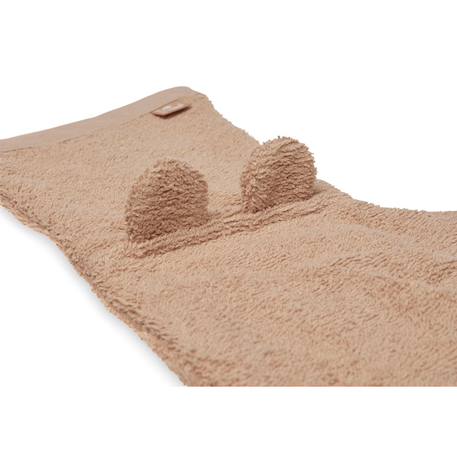 Gant de toilette éponge en coton Biscuit+Rose sauvage 2 - vertbaudet enfant 