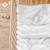 Taie d'oreiller satin de coton bio lavé Blanc craie+Cyprès 3 - vertbaudet enfant 