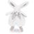 Doudou lapin 29 cm Blanc 1 - vertbaudet enfant 