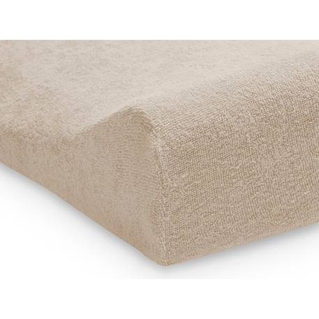 Housse matelas à langer éponge en coton Nougat+Vert poudré 4 - vertbaudet enfant 