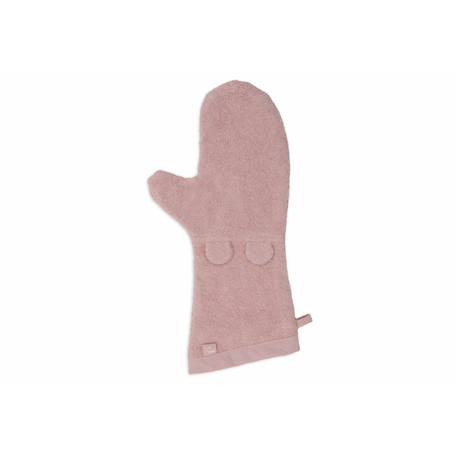 Gant de toilette éponge en coton Biscuit+Rose sauvage 5 - vertbaudet enfant 