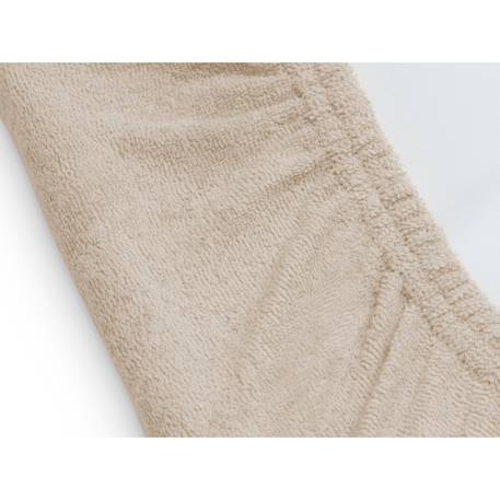 Housse matelas à langer éponge en coton Nougat+Vert poudré 3 - vertbaudet enfant 