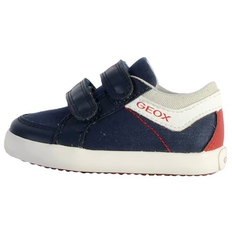 Baskets basses  à lacets Marine rouge 2 - vertbaudet enfant 