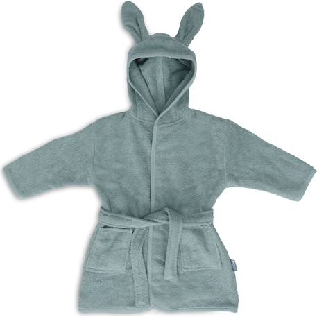 Peignoir enfant en coton Bleu Clair+Caramel+Nougat+Vert d'eau 1 - vertbaudet enfant 