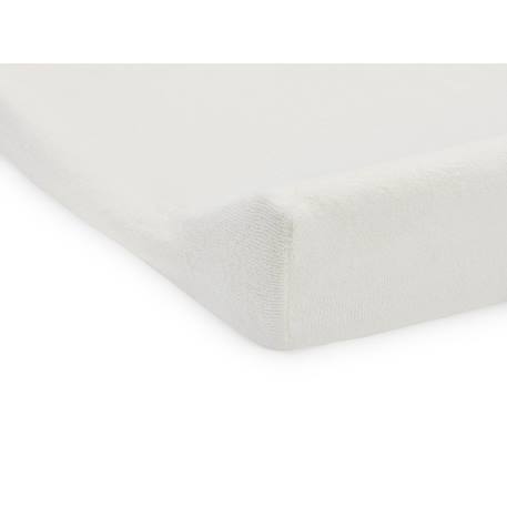 Housse matelas à langer éponge (2 pcs) en coton Biscuit+Caramel & biscuit+Ivoire+Ivoire & nougat+Nougat+Vert olive+Vert poudré 14 - vertbaudet enfant 