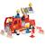 Camion de pompiers en bois Rouge, bleu, blanc 1 - vertbaudet enfant 