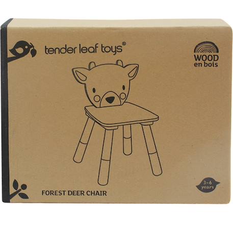 Chaise forêt cerf Beige 4 - vertbaudet enfant 