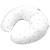 Coussin d'allaitement ergonomique + housse stella Stella, imprimé étoiles blanc, gris 1 - vertbaudet enfant 