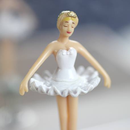 Boîte à bijoux musicale phosphorescente ballerine rose Rose 2 - vertbaudet enfant 