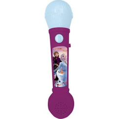 Jouet-Microphone lumineux reines des neiges