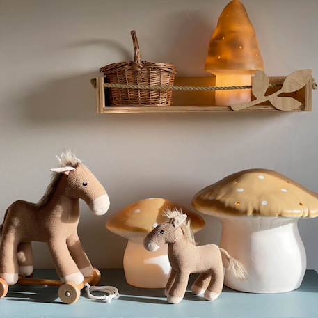 Petite lampe veilleuse champignon Blanc, beige+Bleu+Bleu 2+Rouge+Rouge 1 3 - vertbaudet enfant 