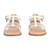 Sandales  vernis  à brides Blanc rose claire+Noir platinium+Rose 5 - vertbaudet enfant 