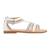 Sandales  vernis  à brides Blanc rose claire+Noir platinium+Rose 1 - vertbaudet enfant 