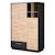 Armoire bébé scandinave 3 portes et 1 tiroir lenn Anthracite / chêne artisan 1 - vertbaudet enfant 