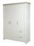Chambre bébé évolutive complète - style rustique moderne avec soft-close felicia Blanc cassé / décor luna elm 3 - vertbaudet enfant 