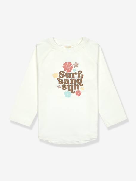 T-shirt de bain anti UV manches longues enfant LÄSSIG écru 1 - vertbaudet enfant 