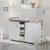 Chambre bébé évolutive complète - style rustique moderne avec soft-close felicia Blanc cassé / décor luna elm 6 - vertbaudet enfant 