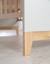 Chambre bébé évolutive complète au style scandinave caro Gris clair / chêne doré 4 - vertbaudet enfant 