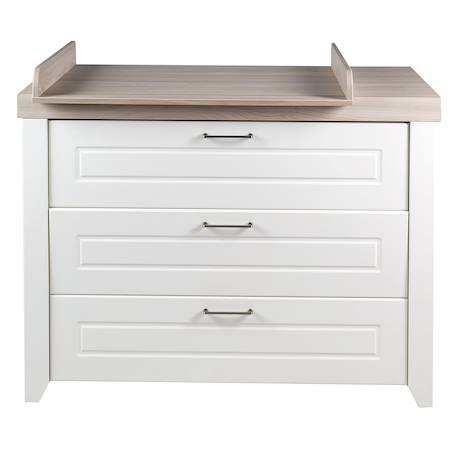 Commode à langer évolutive avec extension à langer amovible felicia 3 tiroirs 5 - vertbaudet enfant 