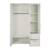 Chambre bébé évolutive complète - style rustique moderne avec soft-close felicia Blanc cassé / décor luna elm 5 - vertbaudet enfant 