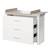 Chambre bébé évolutive complète - style moderne avec soft-close lucy Blanc cassé / décor luna elm 5 - vertbaudet enfant 