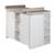 Commode à langer évolutive avec extension à langer amovible felicia 2 portes 6 - vertbaudet enfant 