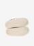 Baskets enfant fille cuir à scratchs blanc imprimé+écru+lot blanc 8 - vertbaudet enfant 