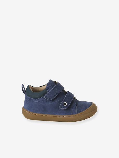 Chaussures premiers pas bébé velcro beige+bleu+bleu électrique+chocolat+lot beige+lot marron+lot vert+marron+ocre+vert+vert sauge 11 - vertbaudet enfant 