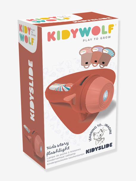 Lampe projecteur à histoires Kidyslide - bleu+terracotta+violet 4 - vertbaudet enfant 