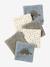 Lot 6 lingettes lavables Achille+Lovely Leo+Minisaurus 8 - vertbaudet enfant 
