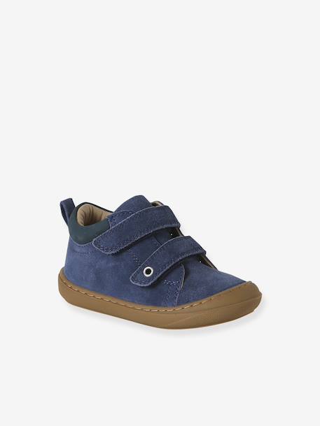 Chaussures premiers pas bébé velcro beige+bleu+bleu électrique+chocolat+lot beige+lot marron+lot vert+marron+ocre+vert+vert sauge 6 - vertbaudet enfant 