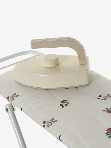Table à repasser en métal RETRO FLOWER écru 3 - vertbaudet enfant 
