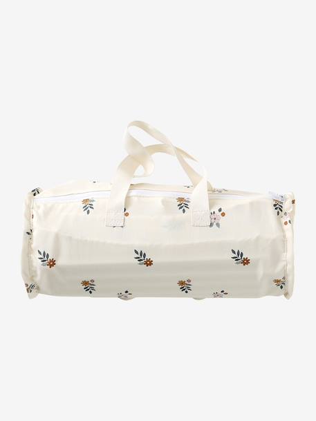 Lit Parapluie pour Poupon RETRO FLOWER écru 6 - vertbaudet enfant 