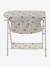 Table à langer 2 en 1 pour poupon en métal RETRO FLOWER écru 7 - vertbaudet enfant 