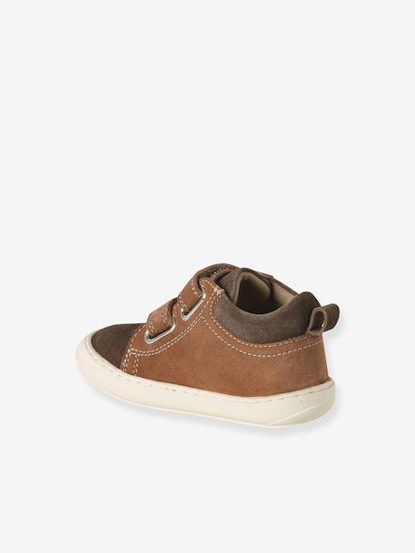 Chaussures premiers pas bébé velcro beige+bleu+bleu électrique+chocolat+lot beige+lot marron+lot vert+marron+ocre+vert+vert sauge 31 - vertbaudet enfant 