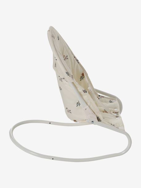 Transat en métal pour poupon RETRO FLOWER écru 7 - vertbaudet enfant 