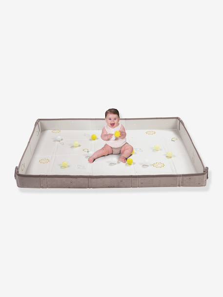 Tapis Mousse Rebords Essentiels beige 3 - vertbaudet enfant 