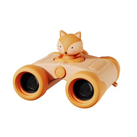 Jumelles renard Orange clair 3 - vertbaudet enfant 