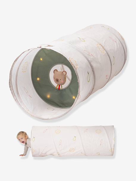 Tunnel de jeu pour bébé beige 4 - vertbaudet enfant 