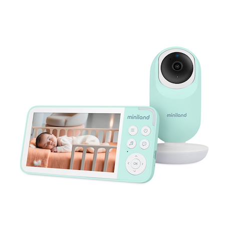 Moniteur bébé digimonitor 5'hd Bleu 1 - vertbaudet enfant 