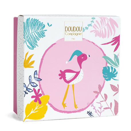Doudou flamant rose - les minizoo Rose 4 - vertbaudet enfant 