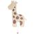 Applique murale en bois wonder girafe Marron 1 - vertbaudet enfant 