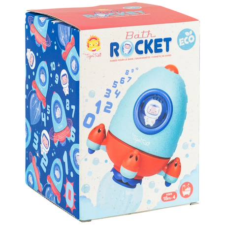 Fusée de bain Bleu, rouge 5 - vertbaudet enfant 