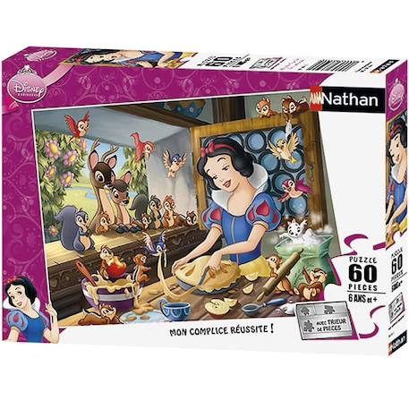 Puzzle blanche neige 60 pcs Beige 1 - vertbaudet enfant 