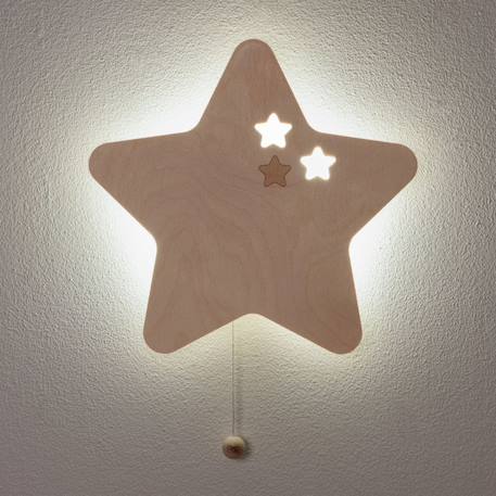 Applique murale étoile wonder Beige 2 - vertbaudet enfant 
