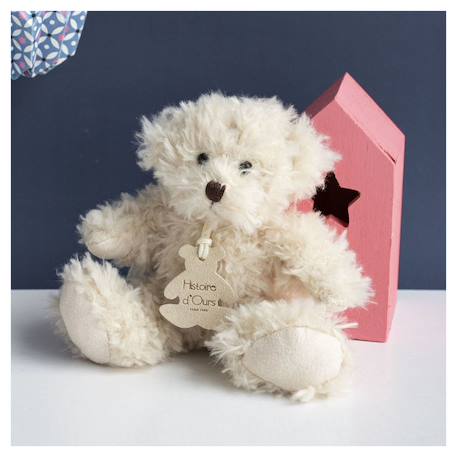 Peluche ours câlin crème 21 cm Beige 2 - vertbaudet enfant 