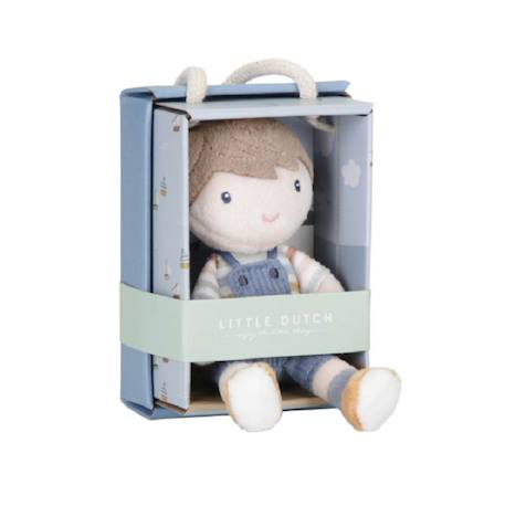 Mini poupée jim 10 cm Bleu 2 - vertbaudet enfant 