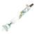 Attache tétine  en coton safari Safari, vert, gris, blanc 1 - vertbaudet enfant 